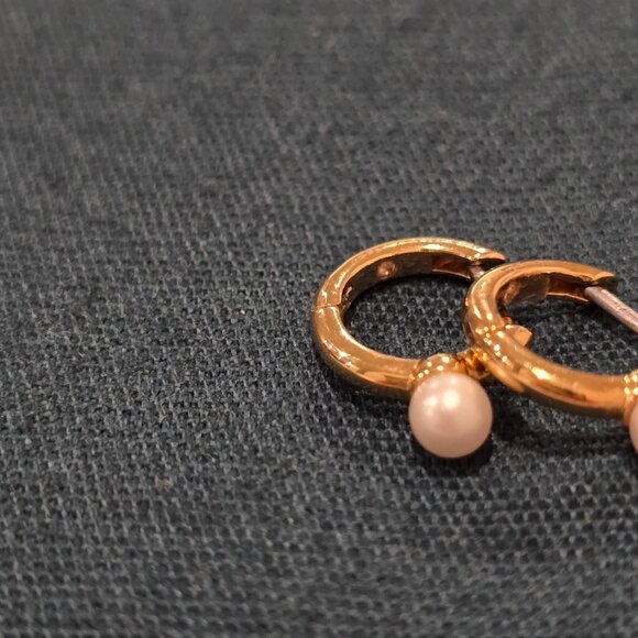 10K 925 Yellow gold earings - Picture 15 of 16